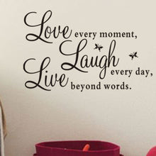 Load image into Gallery viewer, English Letter on the Wall Stickers Art Decals