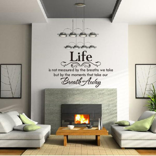 English Letter on the Wall Stickers Art Decals