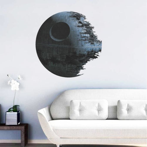 Death Star ARTWORK Star Wars Home Decor Wall Sticker
