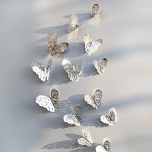Load image into Gallery viewer, 12 Pcs 3D  Wall Stickers Butterfly